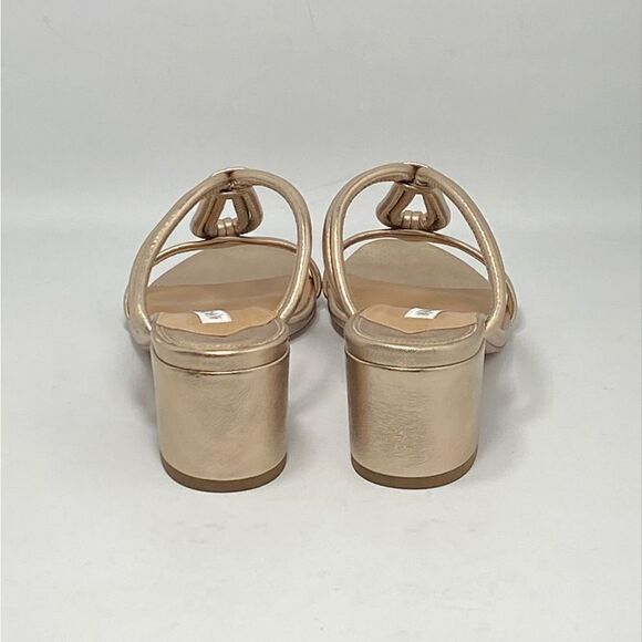 Aquazzura Palisades Metallic Leather Sandals size 35 - Picture 10 of 13